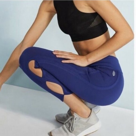 Free People Pants - NWT Free People Movement Blue Infinity Leggings